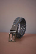 Hand Knitted Leather Belt with Different Color Options  99percenthandmade 32