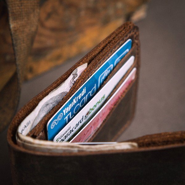 Handmade Wallet Without Coin Pocket 3 Colour Option Tobacco, Brown Personalized Wallet | Gift For Him | You can Engrave inside outside  99percenthandmade   