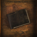 Handmade Wallet Without Coin Pocket 3 Colour Option Tobacco, Brown Personalized Wallet | Gift For Him | You can Engrave inside outside  99percenthandmade Brown  