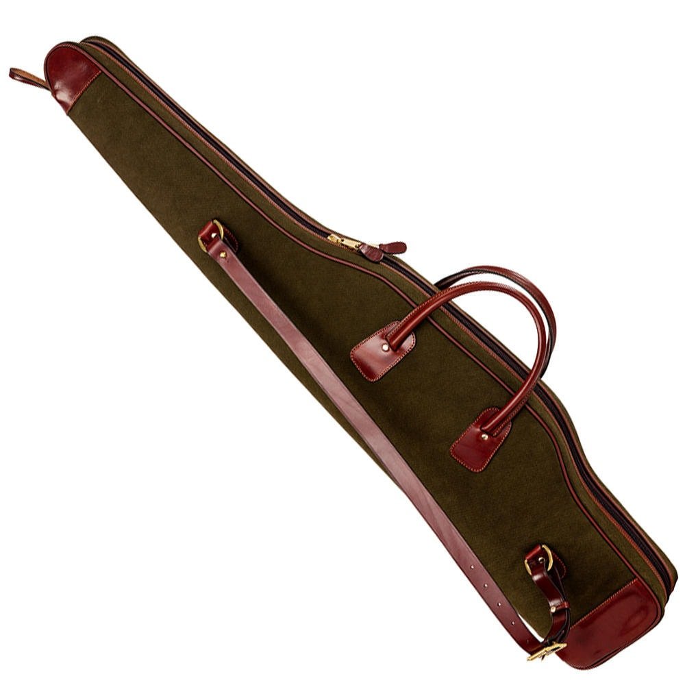 Handmade | Leather Rifle Bag | Canvas Rifle Case | Waxed Canvas | Leather | Rifle Bag | Hunting | Rifle | Gun case | Personalization 99percenthandmade