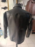 Bespoke Black Leather Jacket | Leather Jacket | Handmade Jacket | Tailored to Your Size | Made to order 99percenthandmade