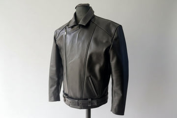 Handmade Genuine Leather Biker Jacket, Made to Order 99percenthandmade