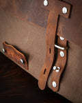 Handmade Messenger bag, Laptop Bag, Briefcase Bag - Made to Order- Enter the dimensions you want, let's do it 99percenthandmade