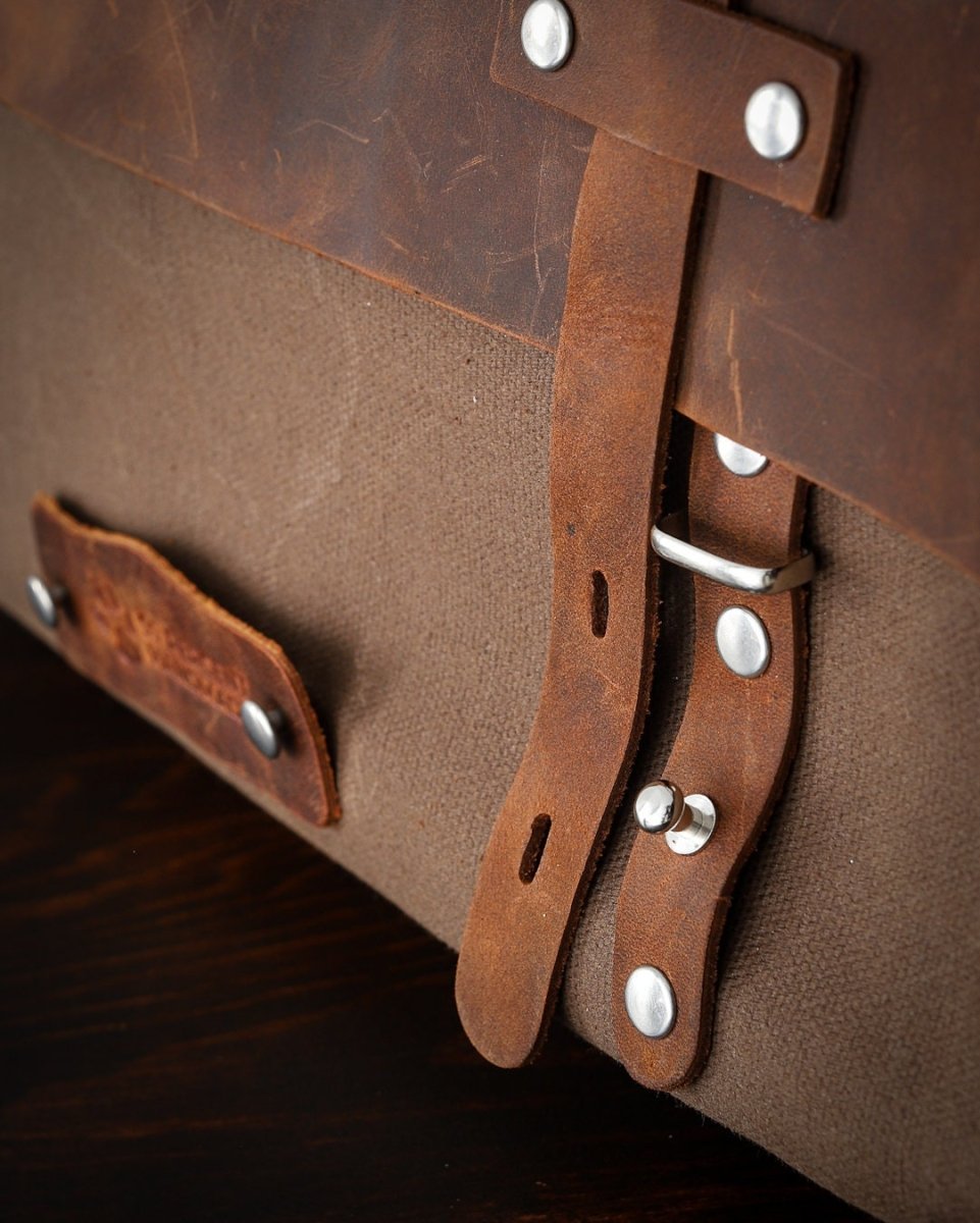 Handmade Messenger bag, Laptop Bag, Briefcase Bag. Size : 13 inch to 17 inch with Brown-Green Color Options  99percenthandmade   