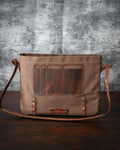 Handmade Messenger bag, Laptop Bag, Briefcase Bag - Made to Order- Enter the dimensions you want, let's do it 99percenthandmade