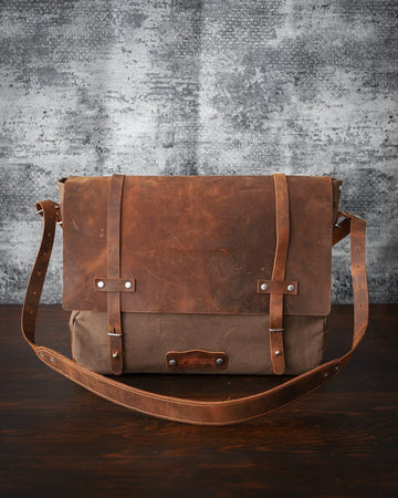 Handmade Messenger bag, Laptop Bag, Briefcase Bag - Made to Order- Enter the dimensions you want, let's do it 99percenthandmade