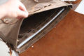 Handmade Messenger bag, Laptop Bag, Briefcase Bag. Size : 13 inch to 17 inch with Brown-Green Color Options  99percenthandmade   