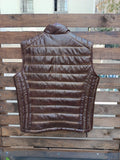 Handmade Leather Down Vest Tailored to Your Size lambskin, Gifts For Men, Christmas Gift 99percenthandmade