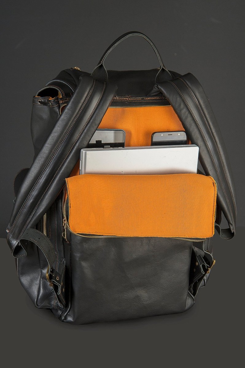 Limited | Luxury Minimalist Backpack | Daypack | Handmade Black Leather Backpack | Travel Backpack | Premium Backpack 99percenthandmade