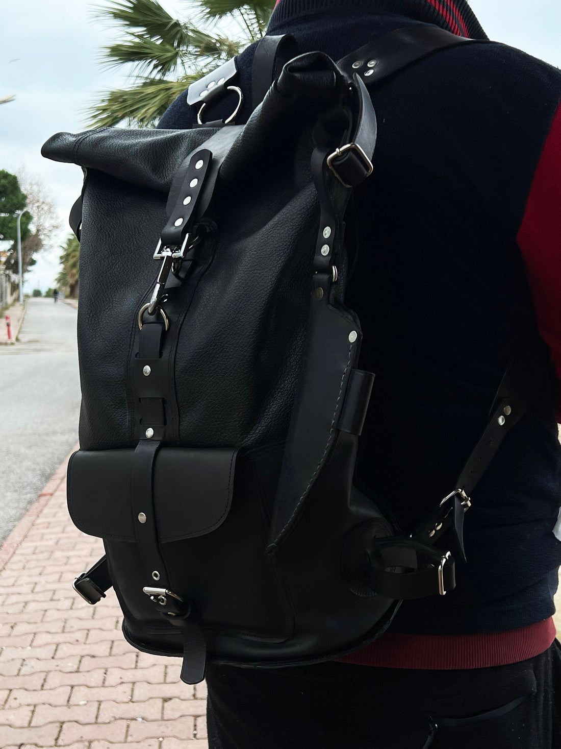 Limited | Handmade Leather Rolltop Backpack | Laptop Backpack | Travel Backpack | Daypack 99percenthandmade