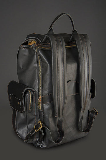 Limited | Luxury Minimalist Backpack | Daypack | Handmade Black Leather Backpack | Travel Backpack | Premium Backpack 99percenthandmade