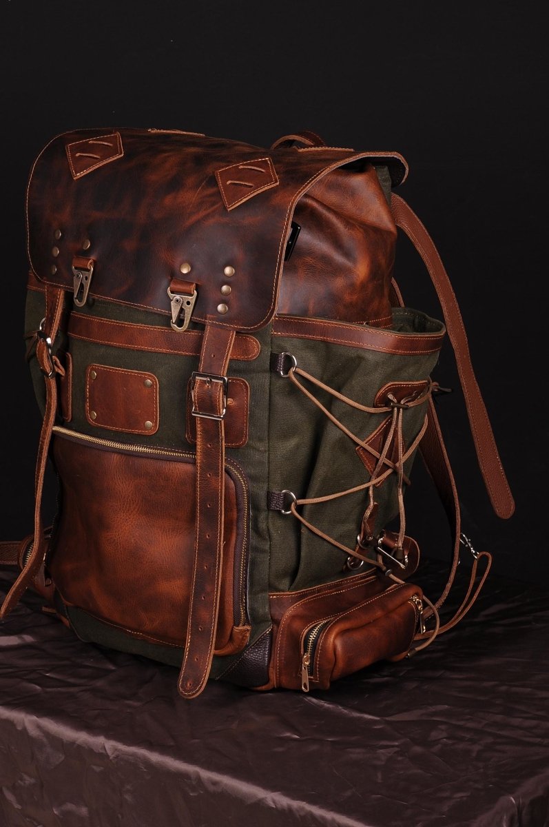 Travel Backpack | City Backpack | Laptop Backpack , Suitable for 2 Laptop 99percenthandmade