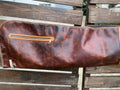 Handmade | Brown-Tan Leather Shotgun Case | Leather Rifle Case | Shotgun Bag | Rifle Bag | Hunting | Shotgun | Gun case | Personalization 99percenthandmade