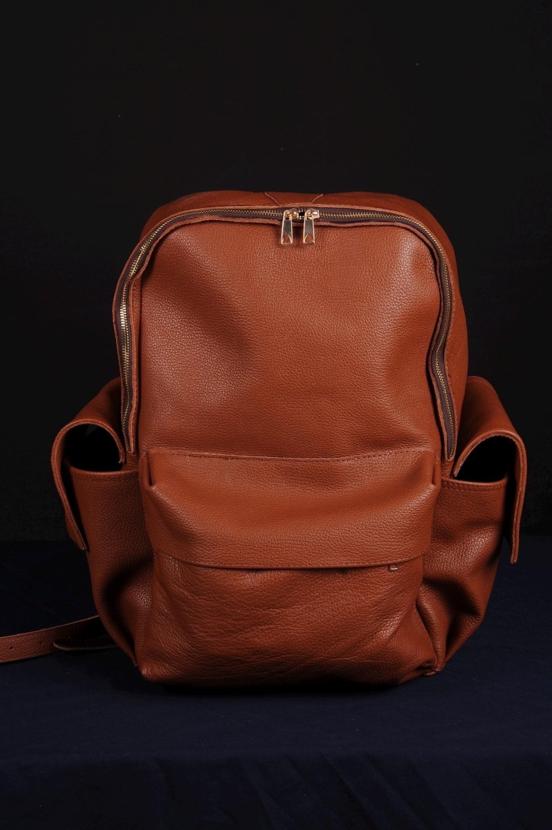 Brown Limited | Luxury Minimalist Backpack | Daypack | Handmade Black Leather Backpack | Travel Backpack | Premium Backpack 99percenthandmade