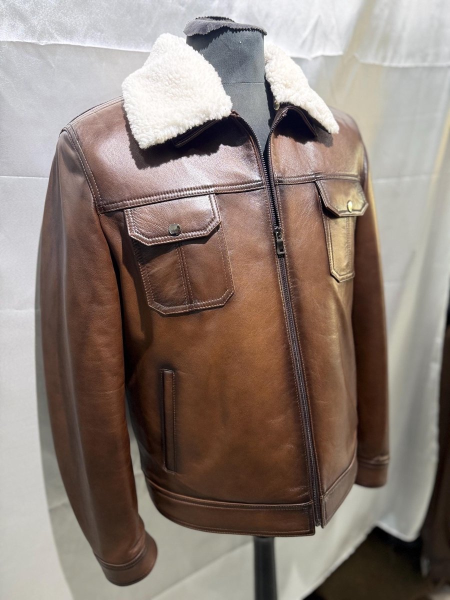 Bespoke | Black Leather | Alligator embossed Leather| Biker Jacket | Handmade Jacket | Tailored to Your Size | Made an order 99percenthandmade