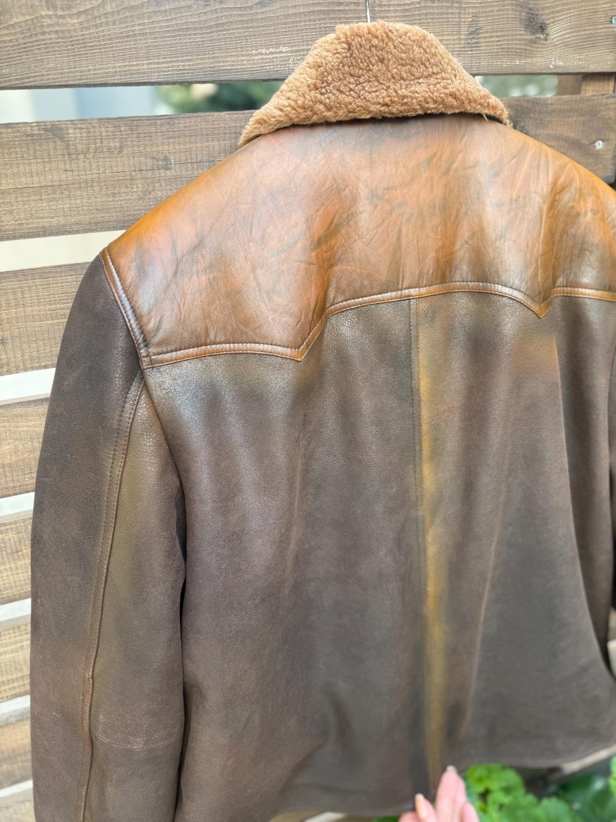 Bespoke Leather Coat With Fur Hood | Down Leather Jacket | Handmade Jacket | Tailored to Your Size | Made an order 99percenthandmade