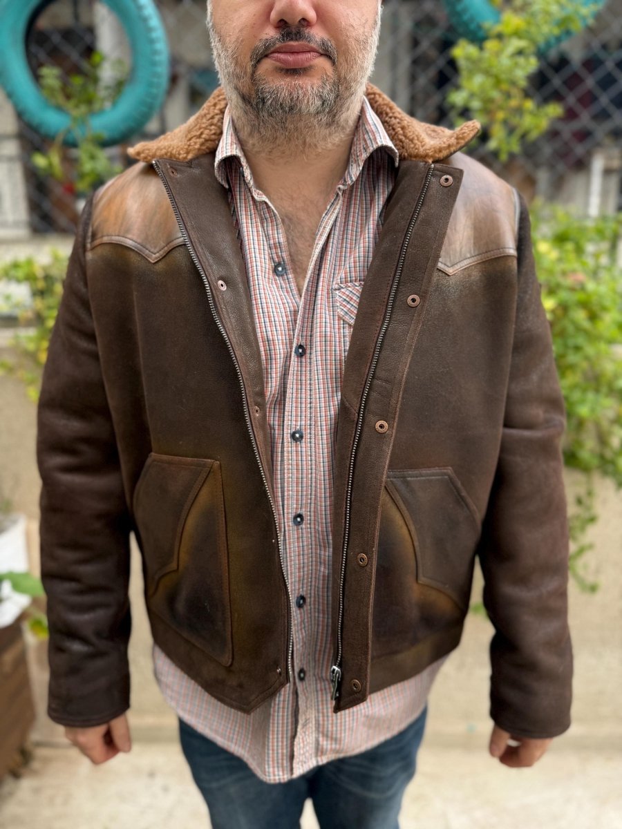 Bespoke Leather Coat With Fur Hood | Down Leather Jacket | Handmade Jacket | Tailored to Your Size | Made an order 99percenthandmade