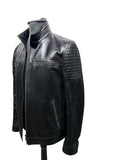Bespoke | Black Leather Jacket | Specil Leather Texture | Leather Jacket | Handmade Jacket | Tailored to Your Size | Made an order 99percenthandmade