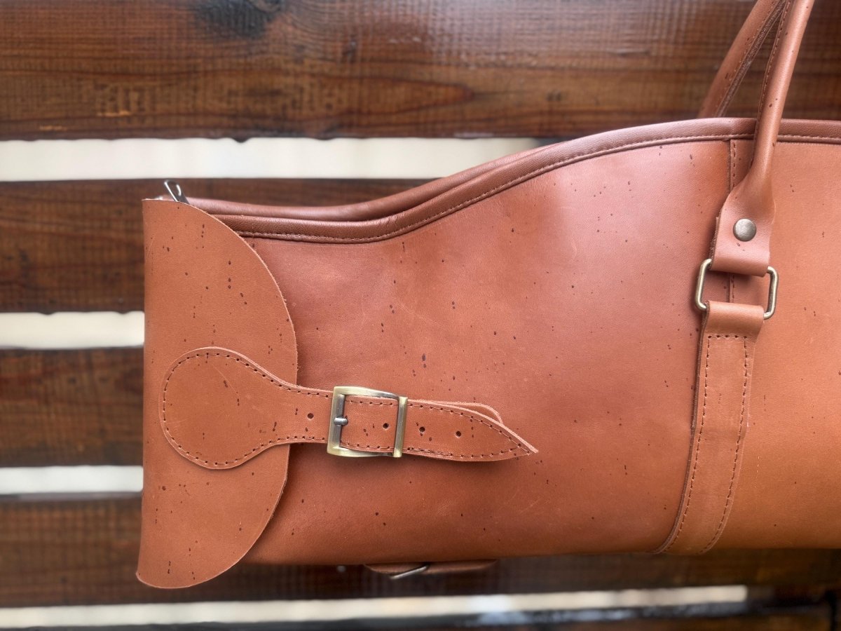 Handmade | Tan Leather Shotgun Case | Leather Rifle Case | Shotgun Bag | Rifle Bag | Hunting | Shotgun | Gun case | Personalization 99percenthandmade