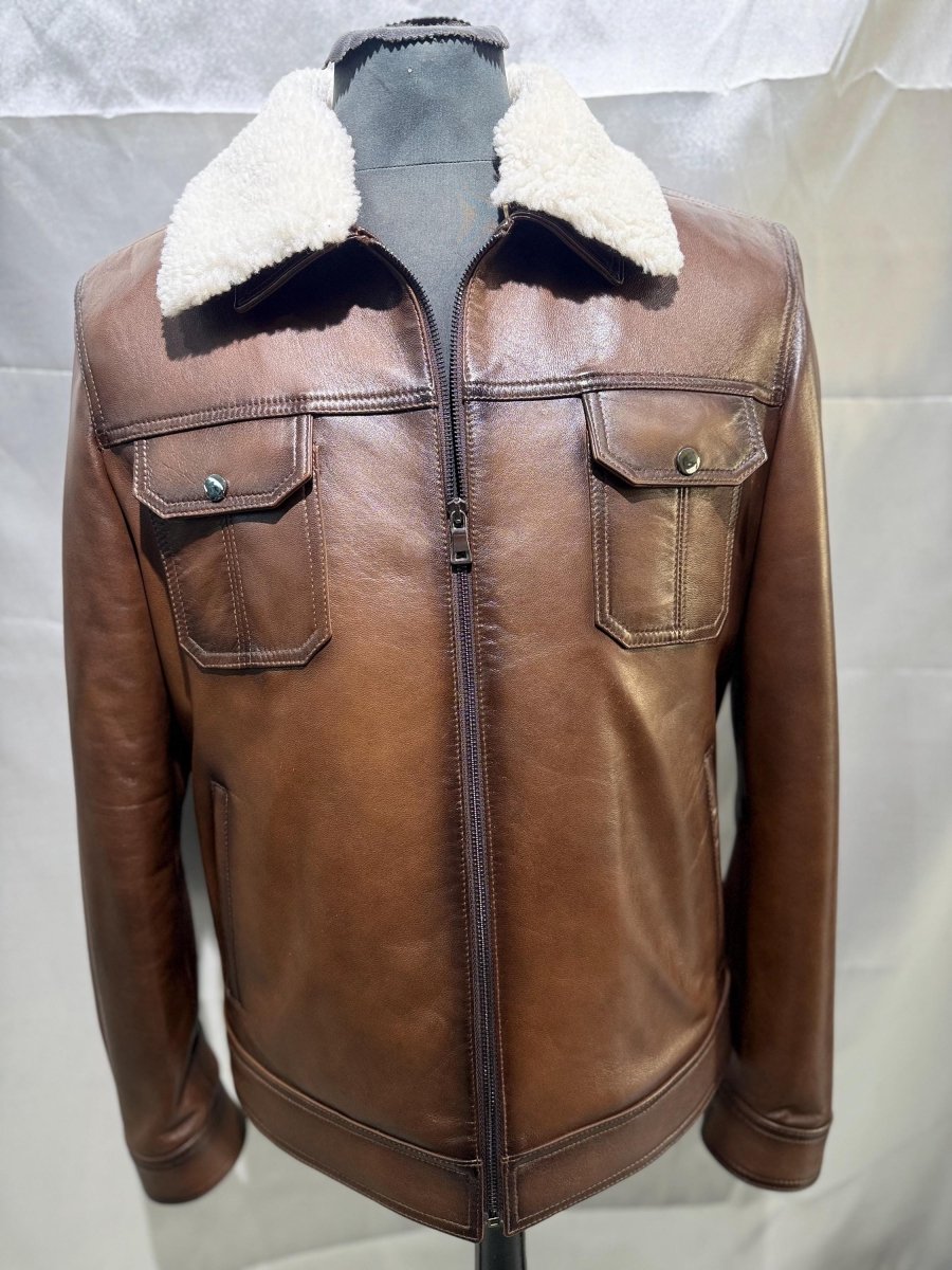 Bespoke | Black Leather | Alligator embossed Leather| Biker Jacket | Handmade Jacket | Tailored to Your Size | Made an order 99percenthandmade