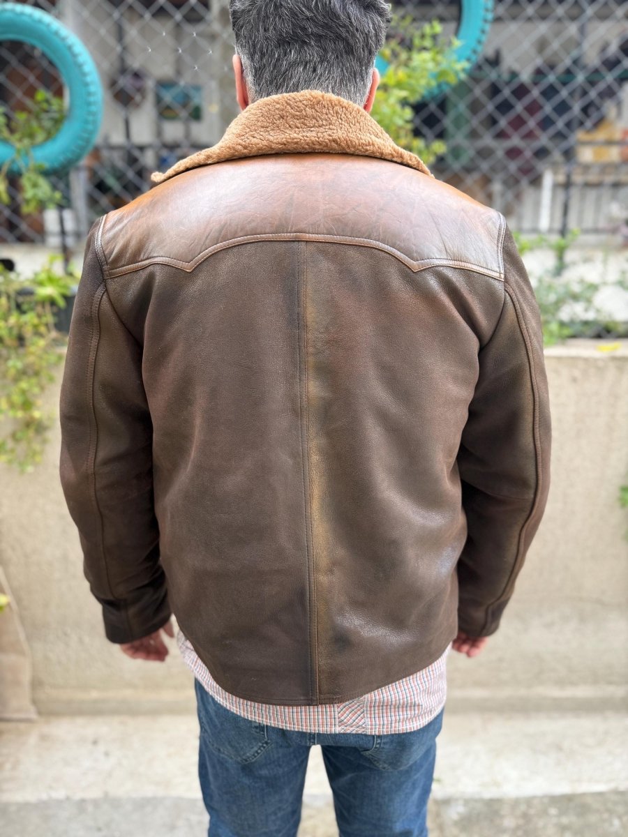 Bespoke Leather Coat With Fur Hood | Down Leather Jacket | Handmade Jacket | Tailored to Your Size | Made an order 99percenthandmade