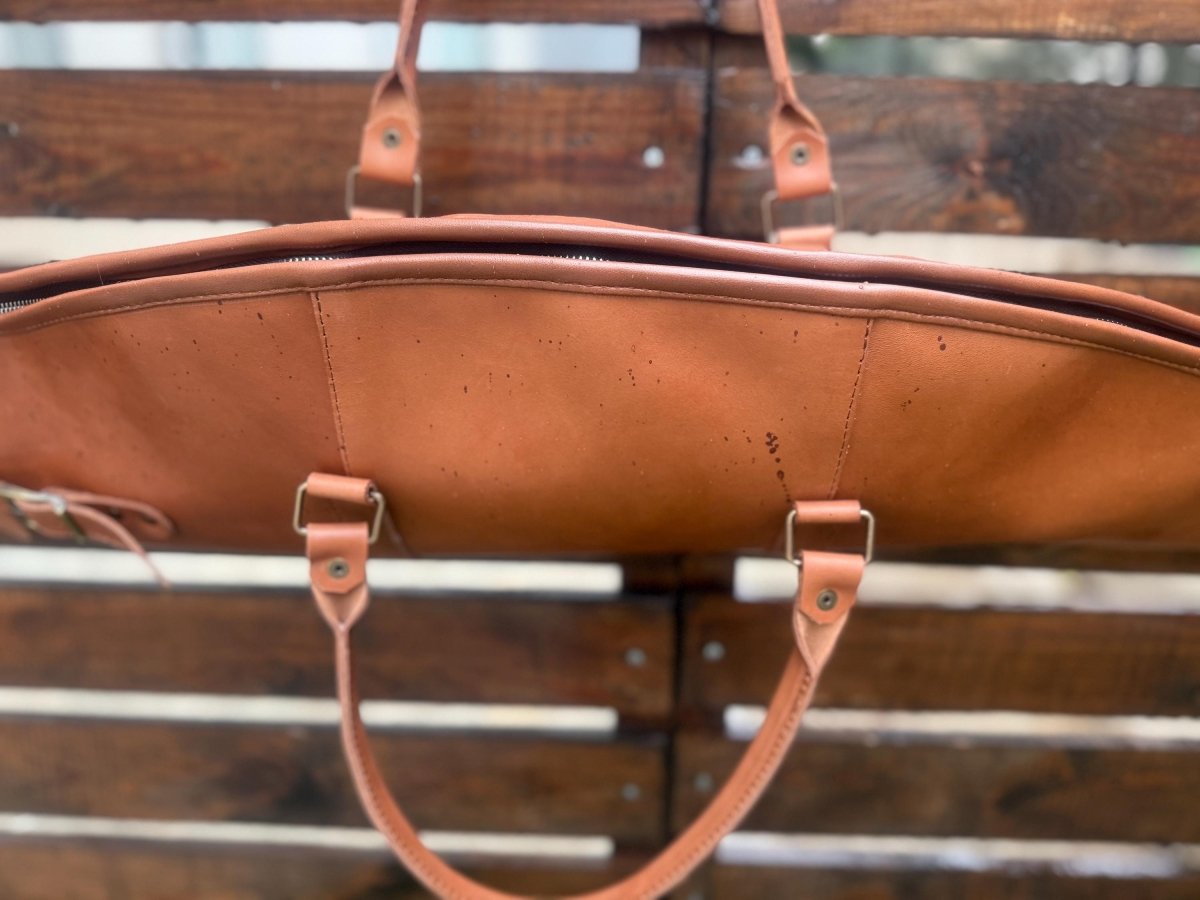 Handmade | Tan Leather Shotgun Case | Leather Rifle Case | Shotgun Bag | Rifle Bag | Hunting | Shotgun | Gun case | Personalization 99percenthandmade