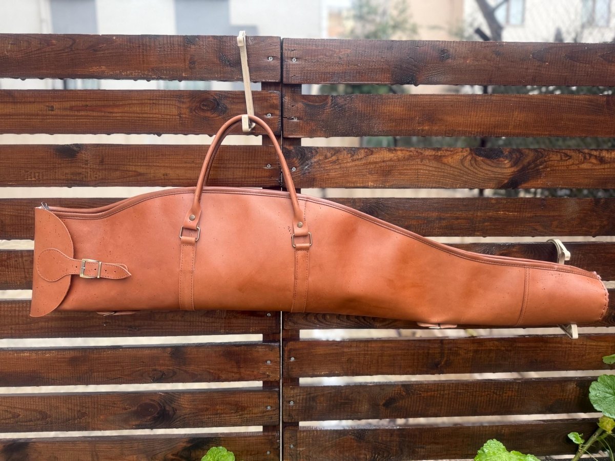 Handmade | Tan Leather Shotgun Case | Leather Rifle Case | Shotgun Bag | Rifle Bag | Hunting | Shotgun | Gun case | Personalization 99percenthandmade