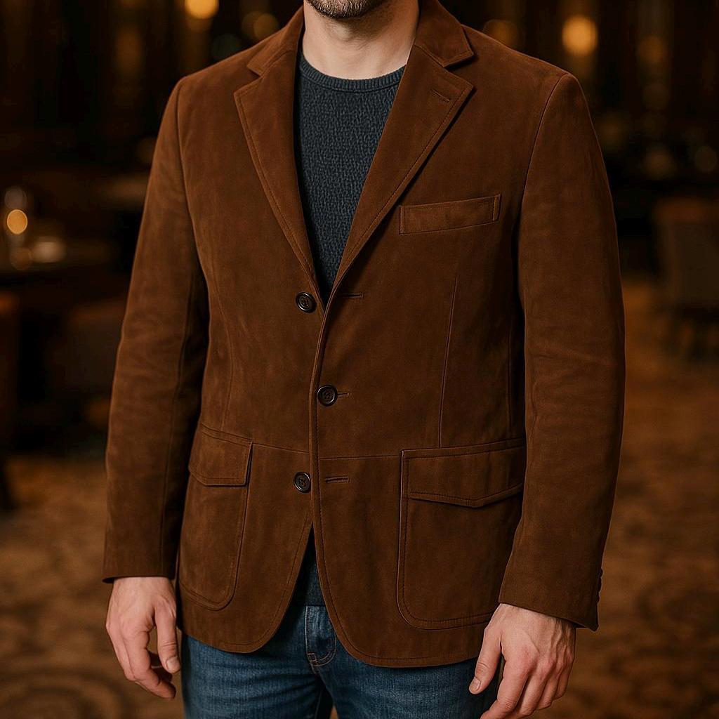 Bespoke | Suede Leather Jacket | Black, Brown | Leather Jacket | Handmade Jacket | Tailored to Your Size | Made an order 99percenthandmade