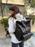 Limited | Handmade Leather Rolltop Backpack | Laptop Backpack | Travel Backpack | Daypack 99percenthandmade