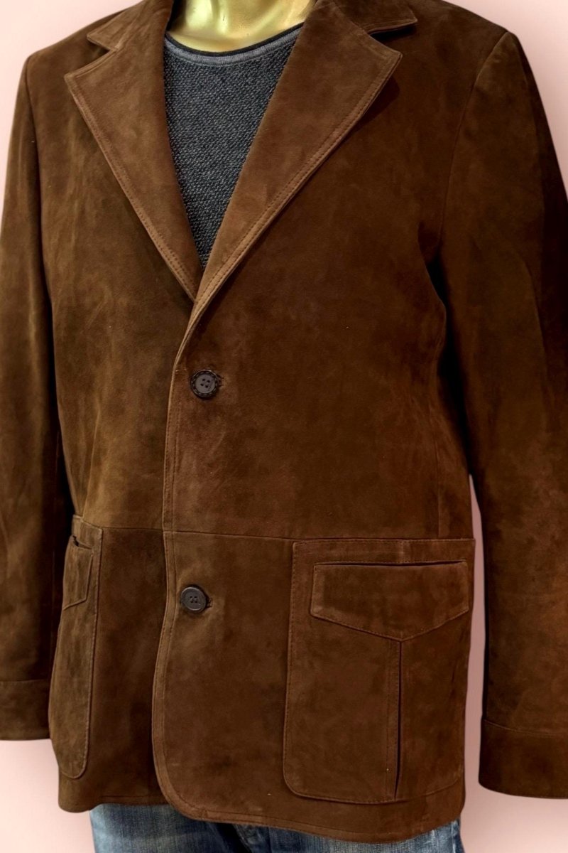 Bespoke | Suede Leather Jacket | Black, Brown | Leather Jacket | Handmade Jacket | Tailored to Your Size | Made an order 99percenthandmade