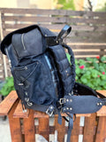 Premium | Laptop backpack | 2 Laptop Compartment with zipper. Handmade, Travel Backpack 99percenthandmade