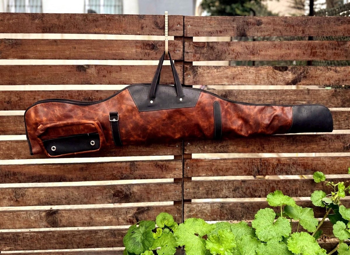 Handmade | Brown | Leather Shotgun Case | Leather Rifle Case | Leather Shotgun Bag | Leather Rifle Bag | Gun case | Personalization 99percenthandmade