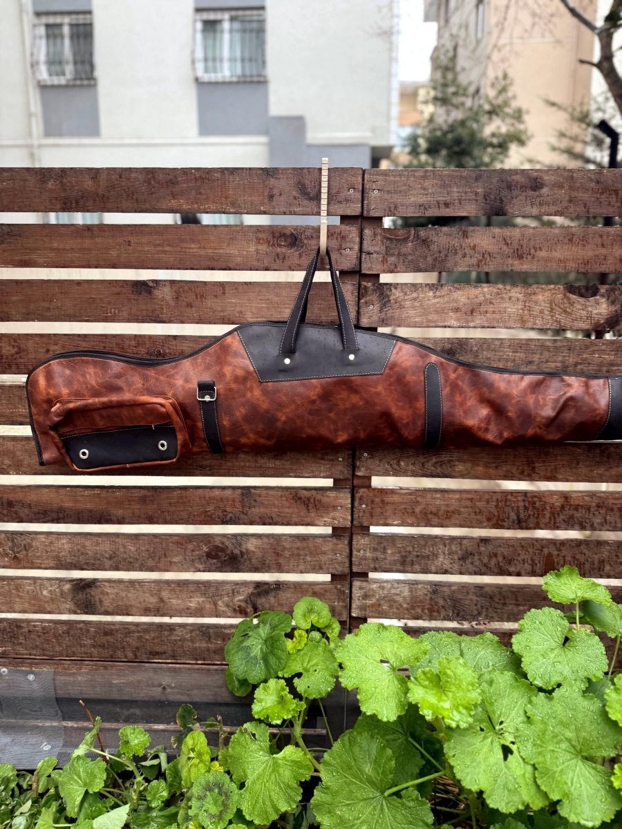 Handmade | Brown | Leather Shotgun Case | Leather Rifle Case | Leather Shotgun Bag | Leather Rifle Bag | Gun case | Personalization 99percenthandmade