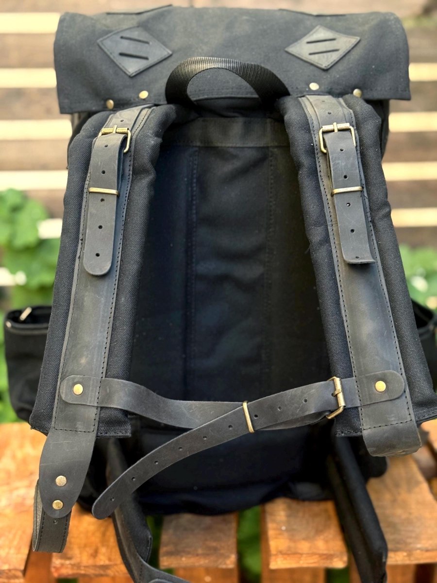 Limited | Green-Brown-Black-White | Personalize Backpack | 50 L | Custom Backpack | Camping Backpack | Best gift for | Gift for Him 99percenthandmade