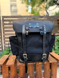 Premium | Laptop backpack | 2 Laptop Compartment with zipper. Handmade, Travel Backpack 99percenthandmade