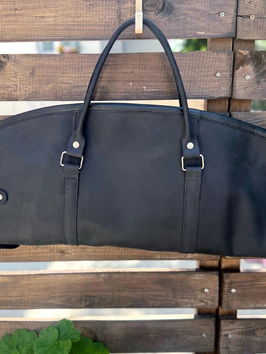 Handmade | Tan Leather Shotgun Case | Leather Rifle Case | Shotgun Bag | Rifle Bag | Hunting | Shotgun | Gun case | Personalization 99percenthandmade