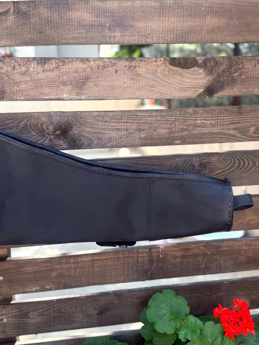 Handmade | Tan Leather Shotgun Case | Leather Rifle Case | Shotgun Bag | Rifle Bag | Hunting | Shotgun | Gun case | Personalization 99percenthandmade