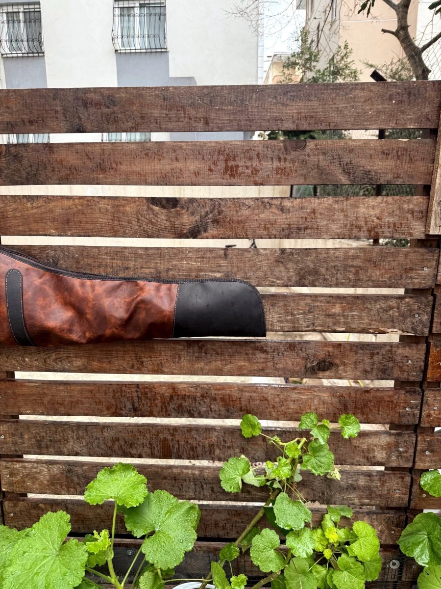 Handmade | Brown | Leather Shotgun Case | Leather Rifle Case | Leather Shotgun Bag | Leather Rifle Bag | Gun case | Personalization 99percenthandmade