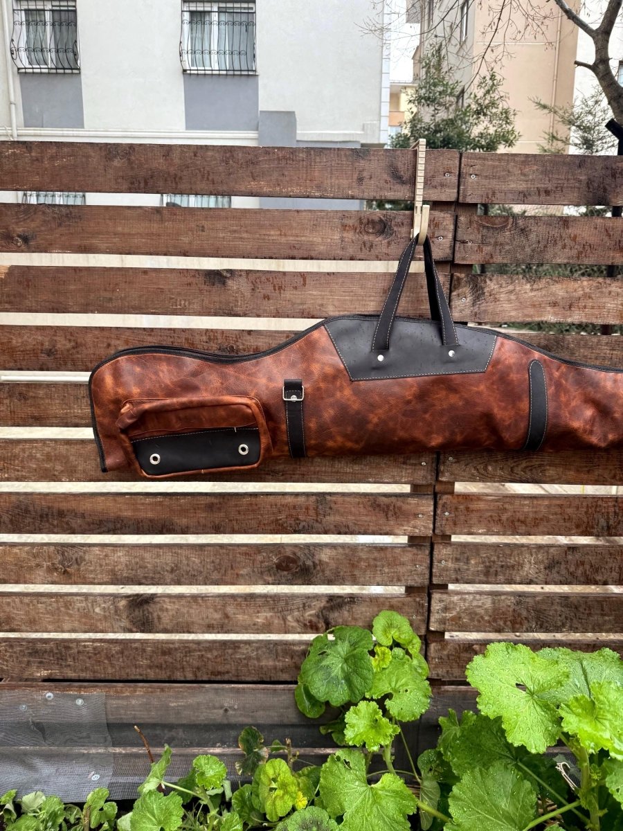 Handmade | Brown | Leather Shotgun Case | Leather Rifle Case | Leather Shotgun Bag | Leather Rifle Bag | Gun case | Personalization 99percenthandmade