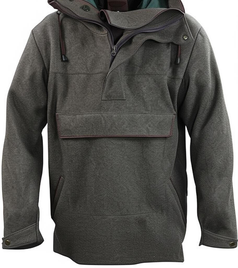 Cool doesnt shout, it last | Bespoke Tailormade Anorak | Choose Your Cotton | HandMade Wool Anorak | Handmade Hoodie