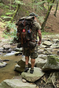 Carry Your Stories | Backpack | Black-Brown-Green-White | 30L to 80 L | Daily Use | Bushcraft, Travel, Camping, Hunting, Fishing, Hiking bag 99percenthandmade