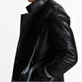 Custom Tailored Handmade Leather Jacket – XS to 8XL – Any Color (Black, Brown, Blue, Green) – Personalized Bespoke Men’s Coat - 99percenthandmade - 99percenthandmade - XS Letter size - Brown - 