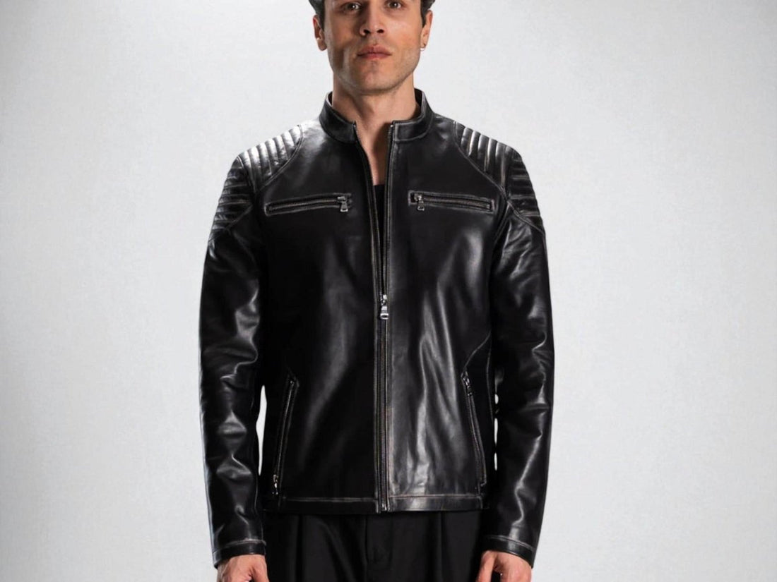 Bespoke | Black-Brown-Blue | Leather Jacket | Handmade Jacket | Tailored to Your Size | Made an order 99percenthandmade