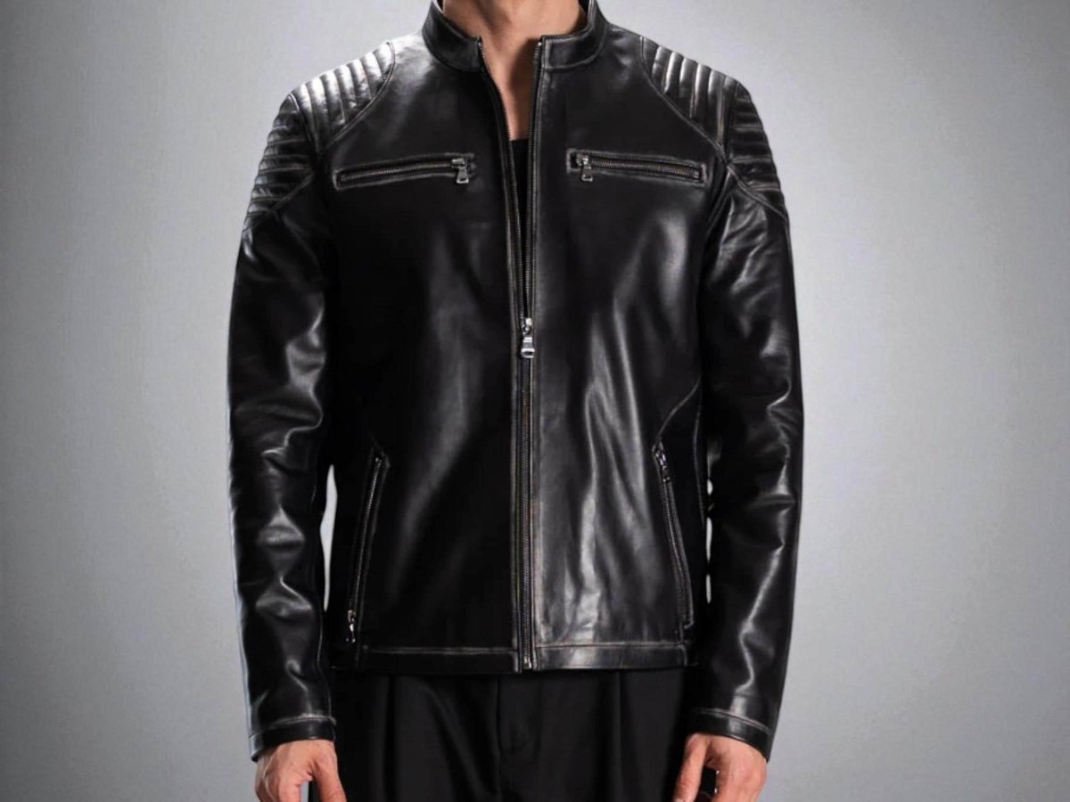 Bespoke | Black-Brown-Blue | Leather Jacket | Handmade Jacket | Tailored to Your Size | Made an order 99percenthandmade