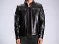 Bespoke | Black-Brown-Blue | Leather Jacket | Handmade Jacket | Tailored to Your Size | Made an order 99percenthandmade