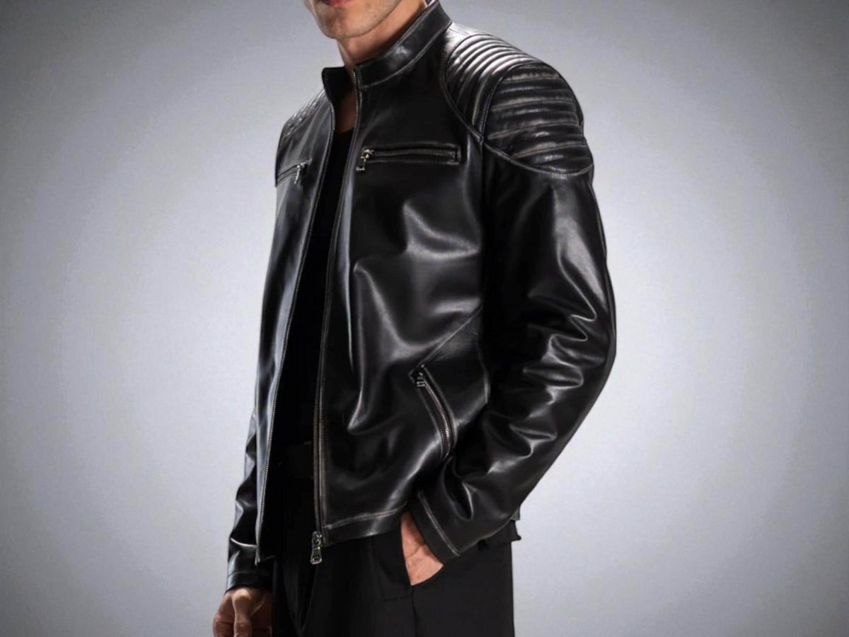 Bespoke | Black-Brown-Blue | Leather Jacket | Handmade Jacket | Tailored to Your Size | Made an order 99percenthandmade