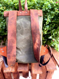 Limited Daypack, Brown,Tan,Black, Blue Color, 15L - 25L options. Laptop pocket premimum leather, Citypack, Daily use