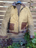 Didn’t find your Jacket? Send a photo, we’ll craft it for you. Waxed Canvas And Leather Jacket | Tailored to Your Size | Gifts For 99percenthandmade