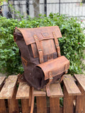 Not big enough to burden you, bold enough to be noticed | Laptop Backpack - Daypack| Leather - Canvas | Brown, Tan, Black, Blue Color, 15L - 25L. 99percenthandmade