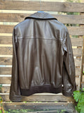 Intrecciato Custom Leather Jacket – XS to 8XL – Any Color (Black, Brown, Blue, Green) – Personalized Bespoke Men’s Coat